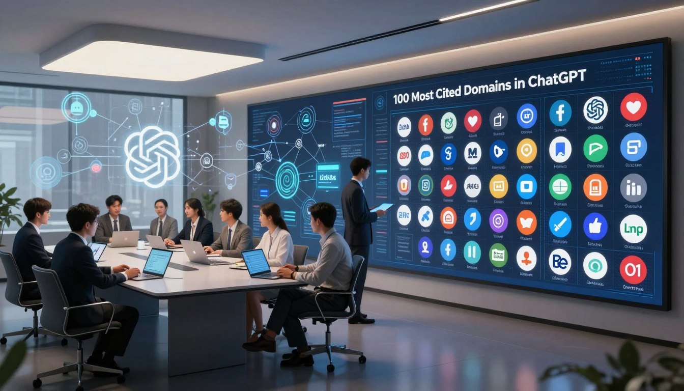ChatGPT citation domains